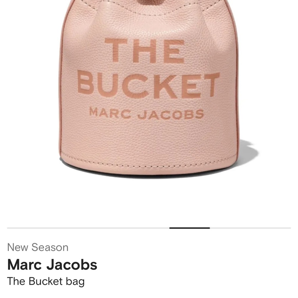 Marc Jacobs Pink Crossbody Bag with Bucket Shape - Picture 6 of 10